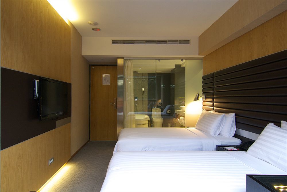 新麗旅店 Newful Hotel Tajpej Kültér fotó